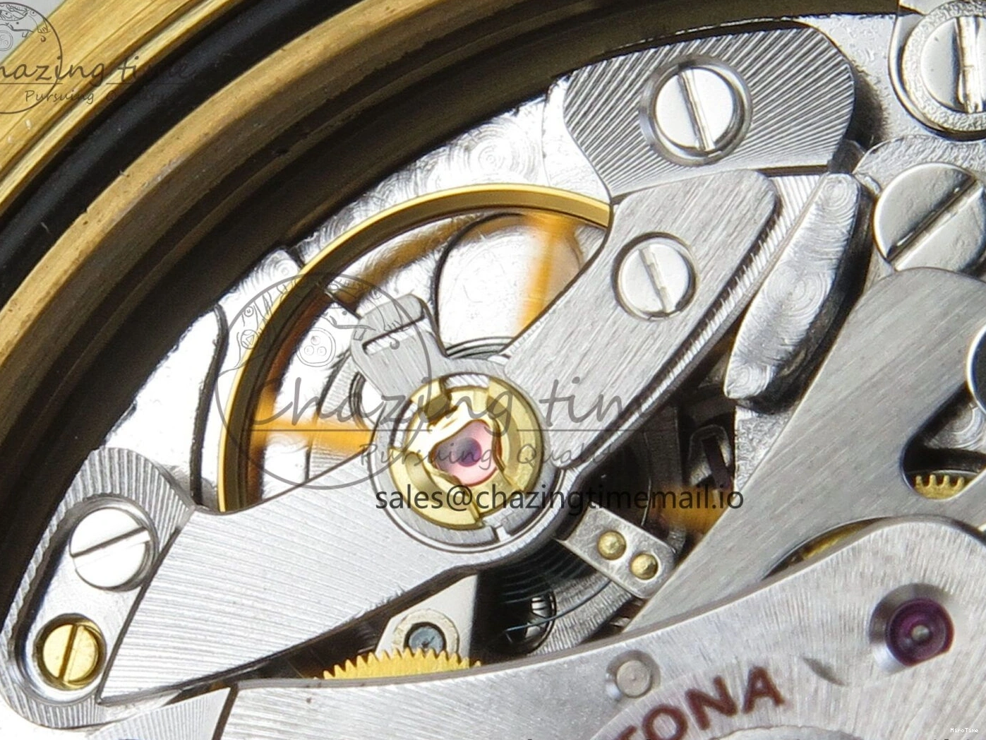 MiroTime 0502 Daytona 116508 YG 3CF 1:1 Best Edition Black Bezel Meteorite Dial on Oysterflex Strap SH4130 V2(Mod Version) Effortless 119